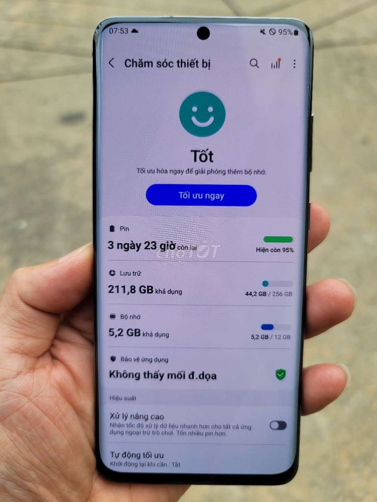 S20 Ultra 5G Hàn Quốc 12/256 GB đẹp 98% full CN