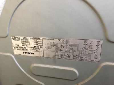 Máy giặt Hitachi 8.5Kg