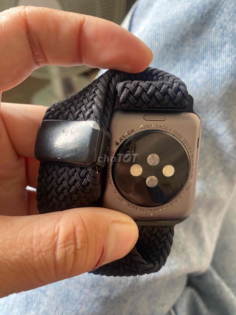 Apple Watch Series 1 Đen. Mua bán Thiết bị đeo thông minh tại Huyện Chợ Gạo Tiền Giang được đăng bởi nguyễn gia bảo hình 1