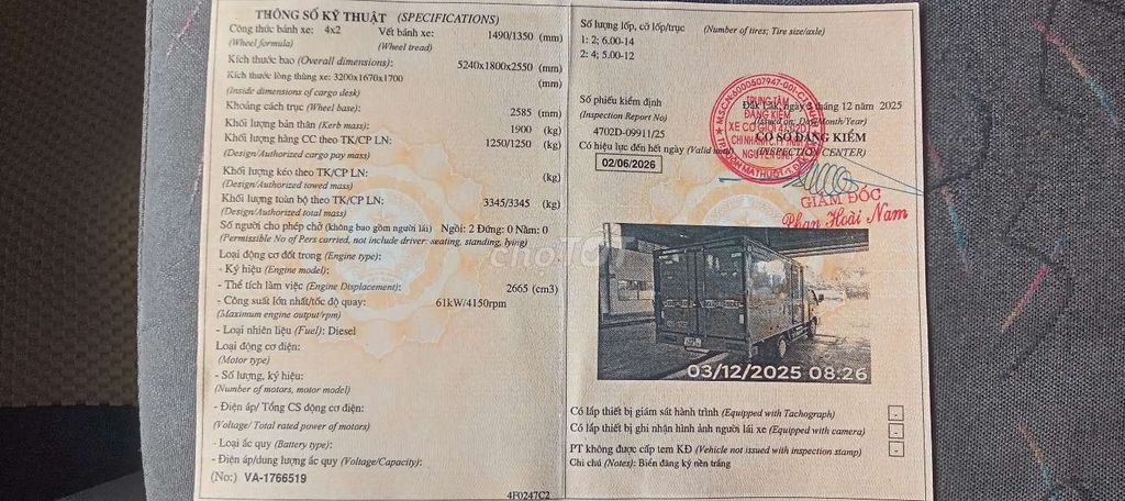 KIA THACO FRONTIER 2017. Mua bán Xe tải, xe ben tại Thành phố Buôn Ma Thuột Đắk Lắk được đăng bởi NGUYỄN CÔNG HUY hình 7