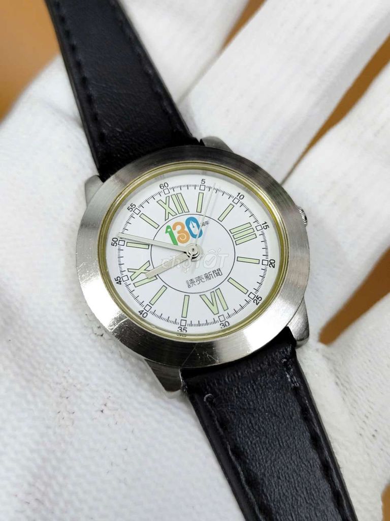 Đồng hồ si Nhật nữ 130 mặt tròn basic. Mua bán Đồng hồ tại Quận Gò Vấp Tp Hồ Chí Minh được đăng bởi TP Vintage SG hình 1