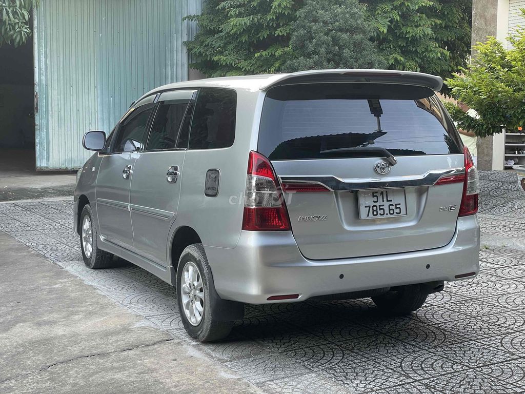 Toyota Innova 2014E Bạc. Mua bán Ô tô tại Thành phố Thuận An Bình Dương được đăng bởi Lâm Trí Khiêm hình 4