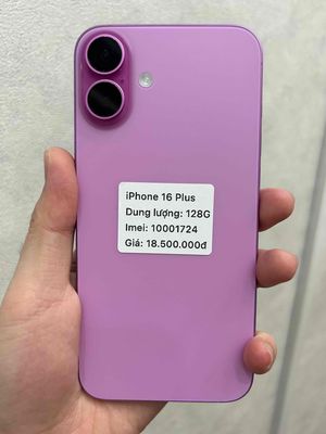 iphone16plus 128G máy đẹp keng pin zin 100%. Mua bán Điện thoại tại Thành phố Buôn Ma Thuột Đắk Lắk được đăng bởi Nguyễn Hoàng