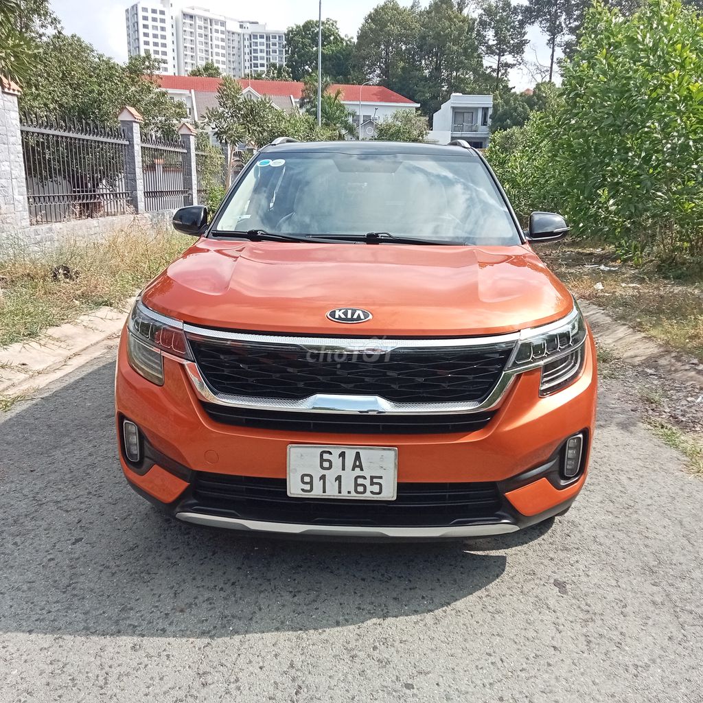 Kia Seltos 2021 Premium 1.4 AT turbo 62000k/h cọp. Mua bán Ô tô tại Thành phố Thủ Dầu Một Bình Dương được đăng bởi TanLe hình 1