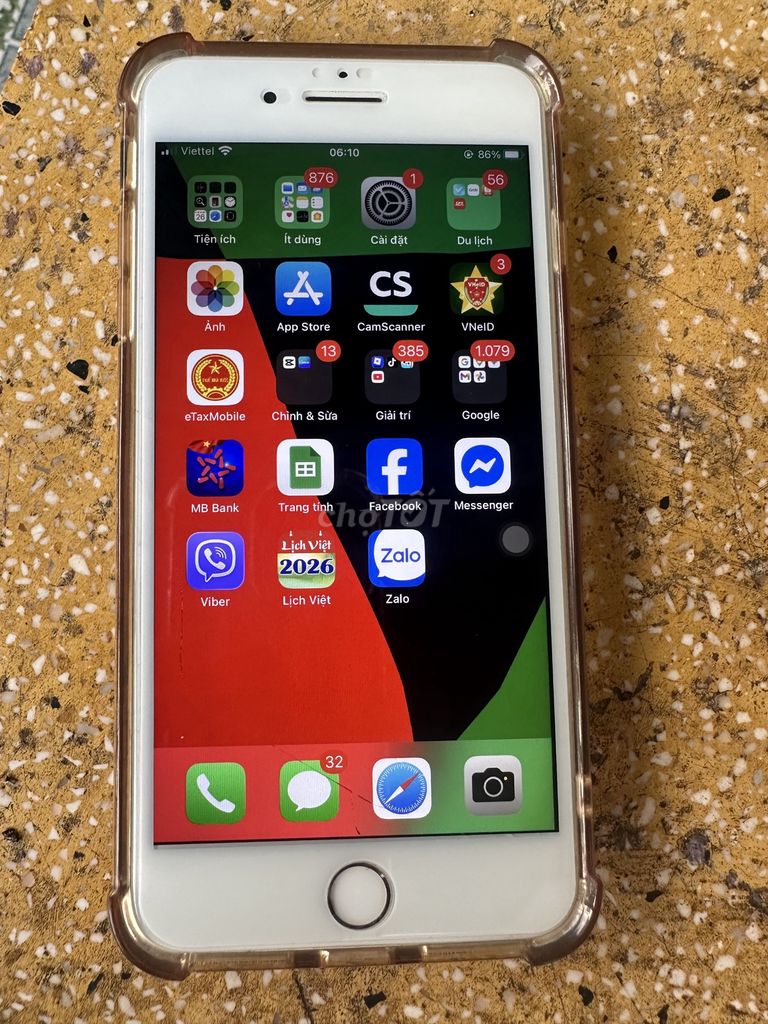 Apple iPhone 8 Plus 64GB Trắng Đã sử dụng. Mua bán Điện thoại tại Huyện Long Hồ Vĩnh Long được đăng bởi Tuyền hình 1
