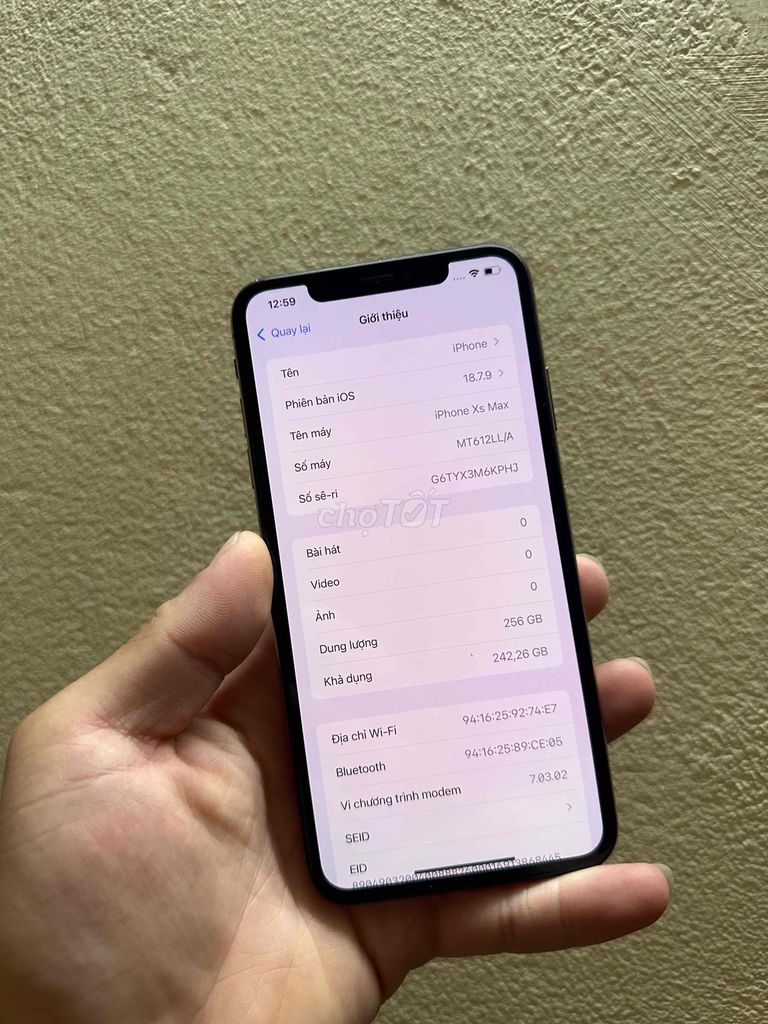 Xsm 256GB GOLD LOCK ZIN GX NEW. Mua bán Điện thoại tại Quận Long Biên Hà Nội được đăng bởi ĐA Mobile hình 1