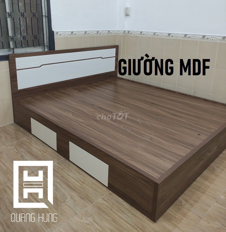 GIƯỜNG MDF-GIƯỜNG MDF=GIƯỜNG MDF=GIƯỜNG MDF$GIƯỜNG. Mua bán Giường, chăn ga gối nệm tại Thành phố Dĩ An Bình Dương được đăng bởi NỘI THẤT NHÀ XINH hình 1