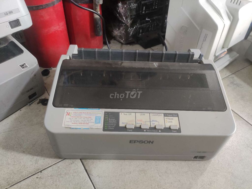 Máy in epson lq 310 còn lên nguồn pass thợ