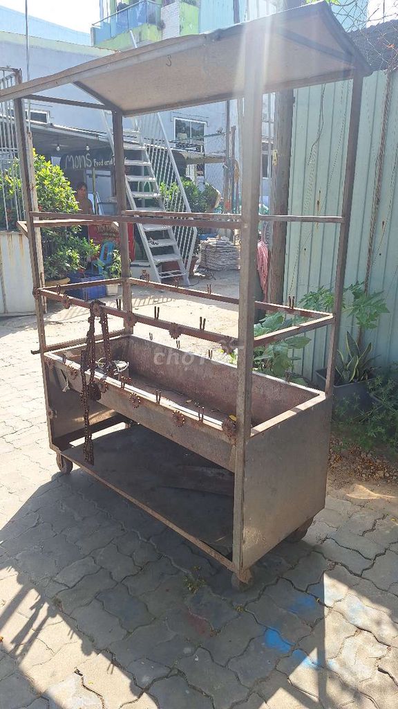 Xe nướng đồ ăn Kim loại Xám. Mua bán Đồ chuyên dụng, Giống nuôi trồng tại Huyện Hòa Vang Đà Nẵng được đăng bởi Bao Nam hình 1