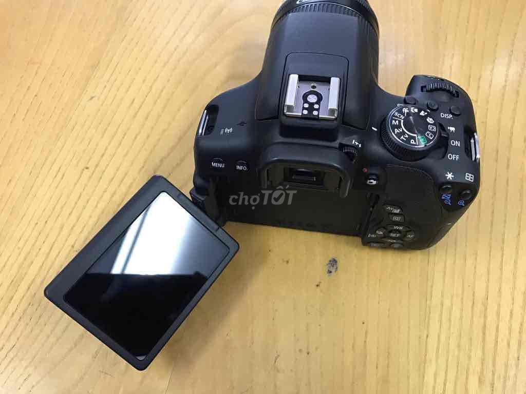 Máy ảnh Canon 750D + KIT 18-55mm like new