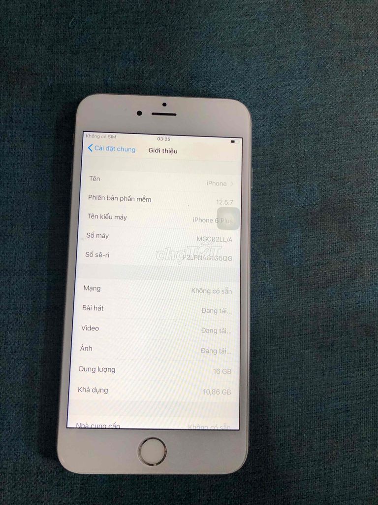 iphone 6plus qt 16gb mới 85% như hình