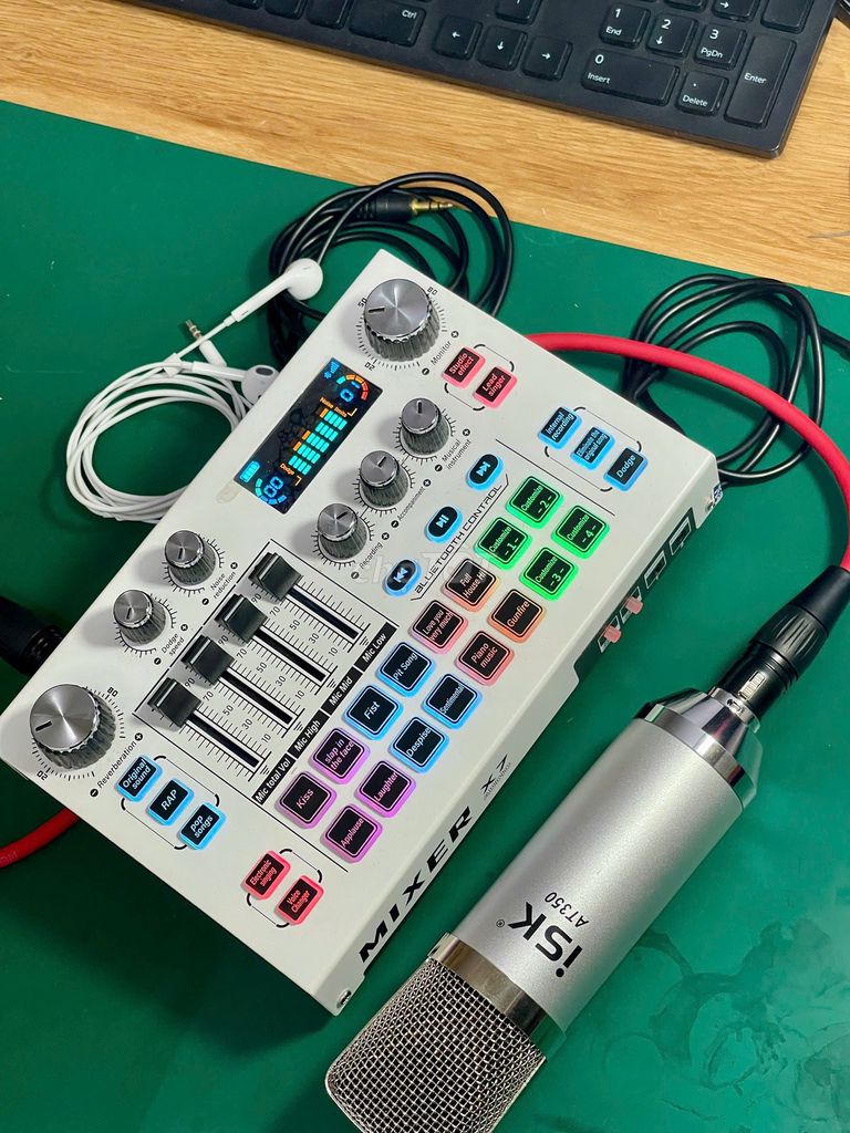 Bộ livestream iSK AT350 X7 Bạc Trắng Như mới 99%. Mua bán Tivi, Âm thanh tại Quận Đống Đa Hà Nội được đăng bởi Xuân Hoàng hình 1