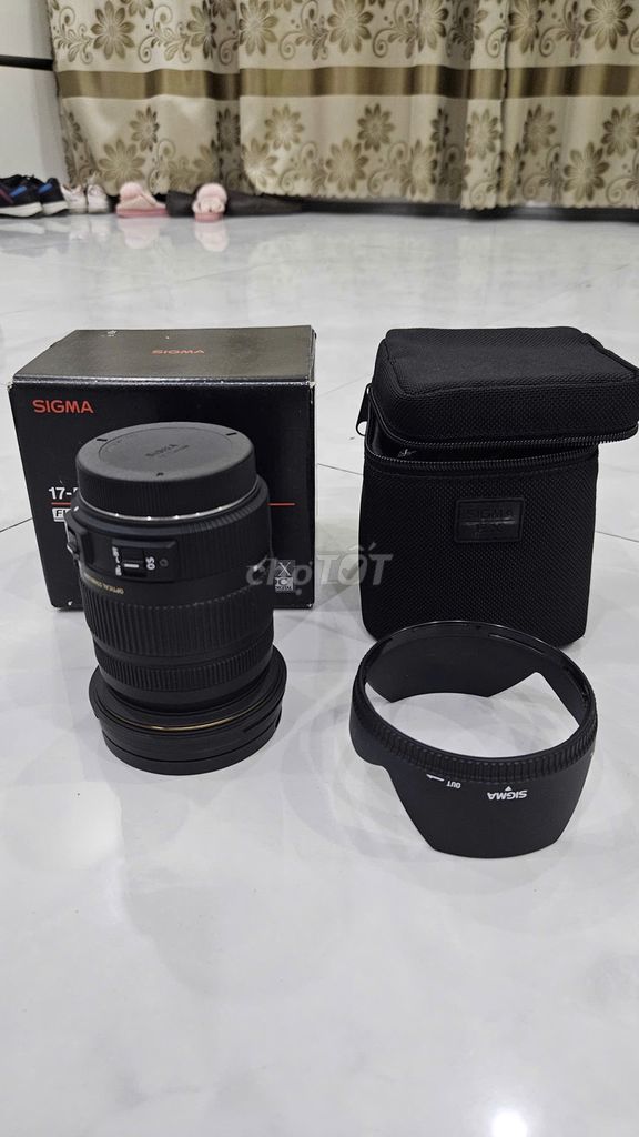 Ống kính máy ảnh Sigma 17-50mm F2.8 cho Canon. Mua bán Máy ảnh, Máy quay tại Huyện Long Hồ Vĩnh Long được đăng bởi Bùi Minh Hậu hình 1