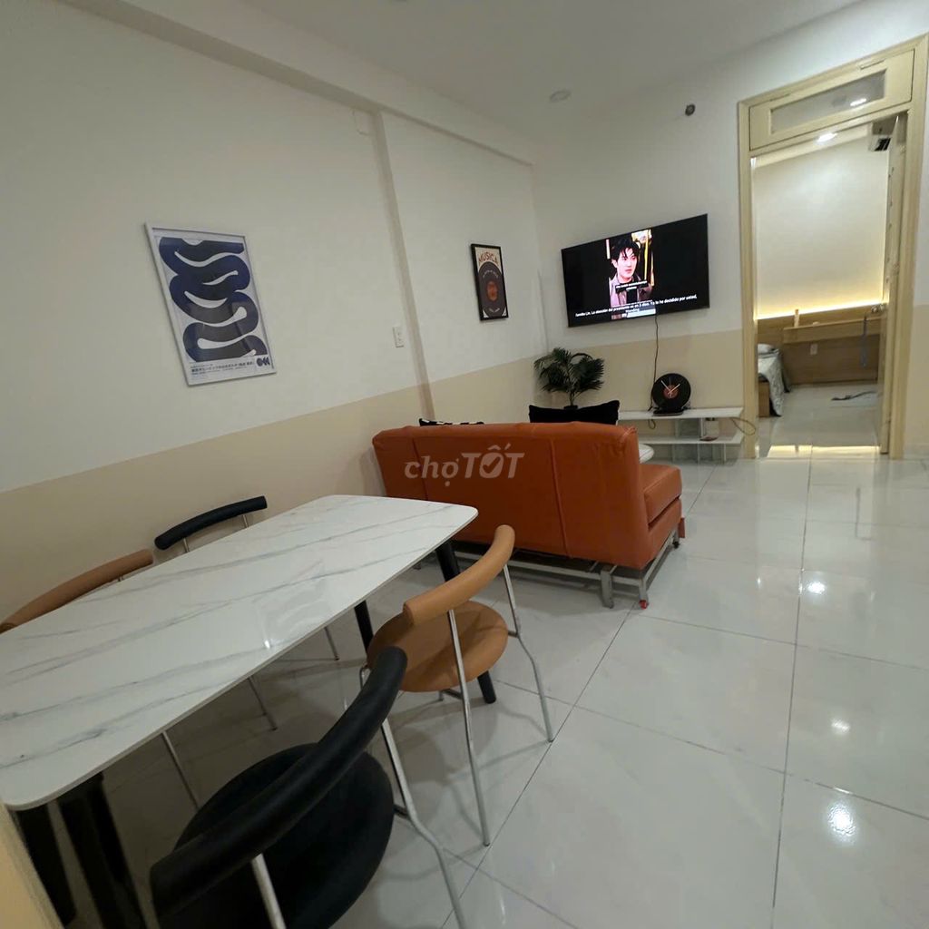 CHO THUÊ CĂN HỘ FULL NỘI THẤT 2PN 2WC NHẬN NHÀ Ở NGAY