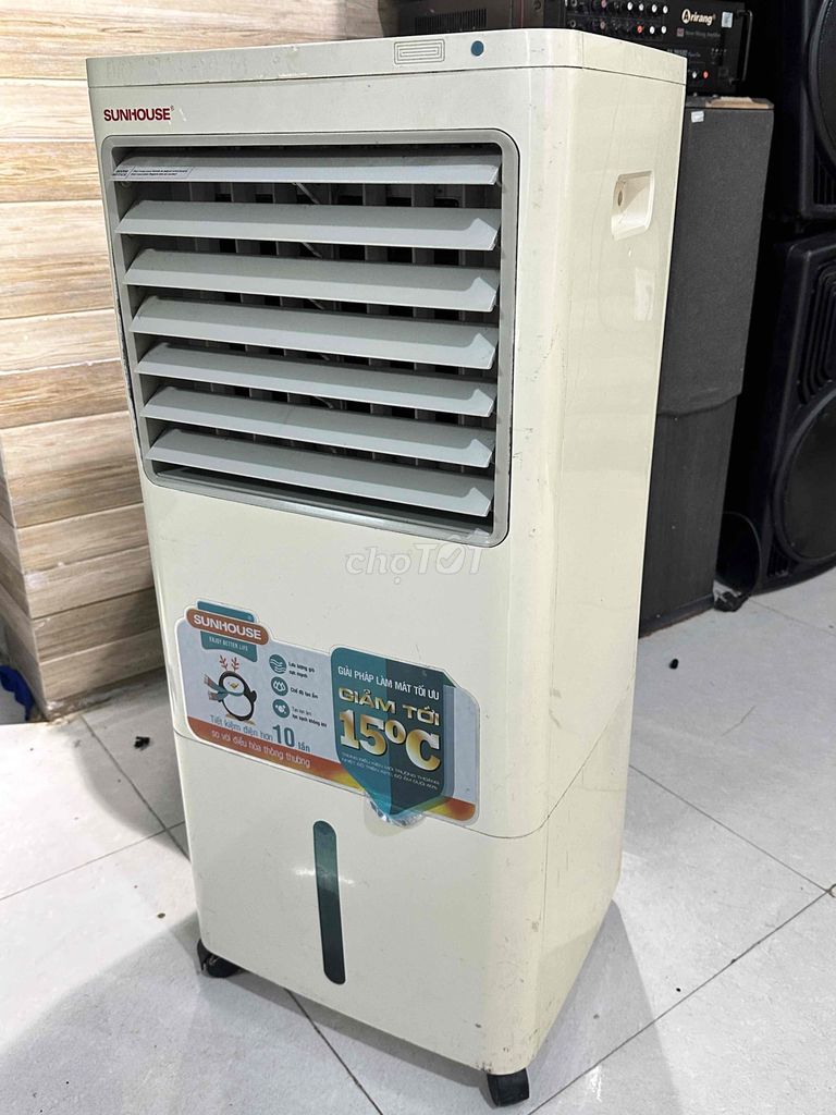 Quạt điều hòa Sunhouse Trắng kem. Mua bán Quạt tại Quận Ngũ Hành Sơn Đà Nẵng được đăng bởi Âm thanh cũ đà nẵng hình 1