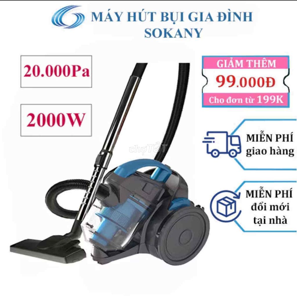 MÁY HÚT BỤI SOKANY MỚI