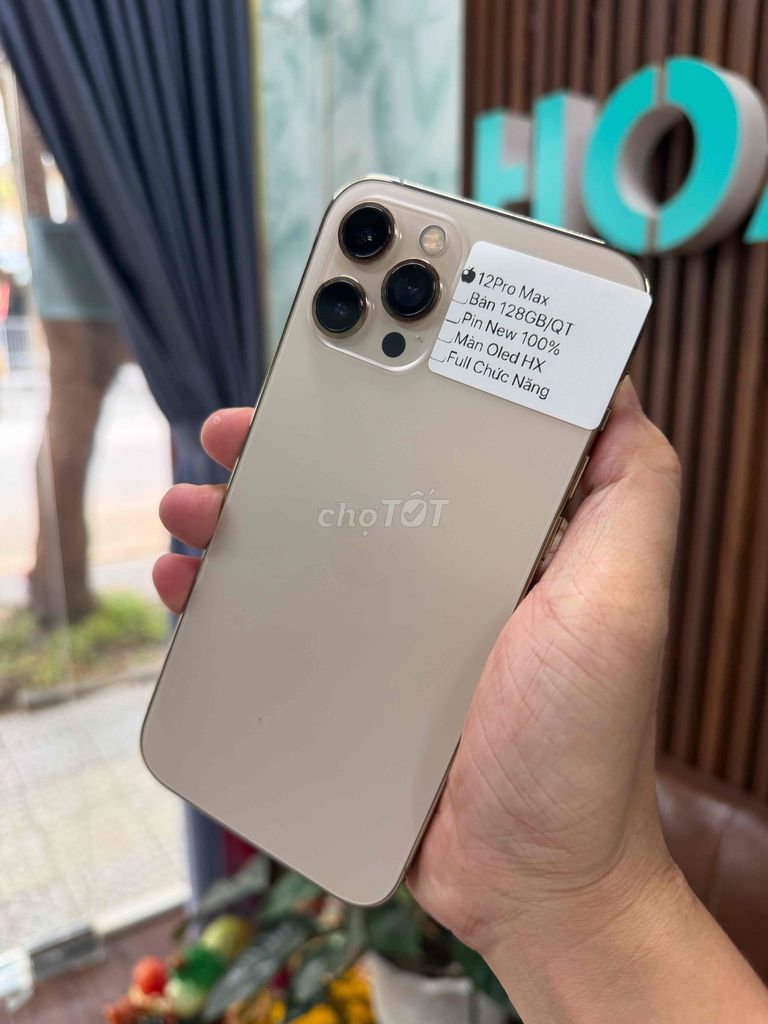 🍎 12 Pro Max Full / Quốc Tế 128G. Mua bán Điện thoại tại Thành phố Huế Thừa Thiên Huế được đăng bởi Hoàng Lộc Smartphone  hình 1