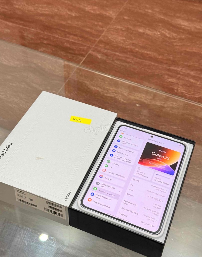 Oppo Pad Mini Tím 12GB/256GB. Mua bán Máy tính bảng tại Quận 10 Tp Hồ Chí Minh được đăng bởi Khoa Nguyễn  hình 1