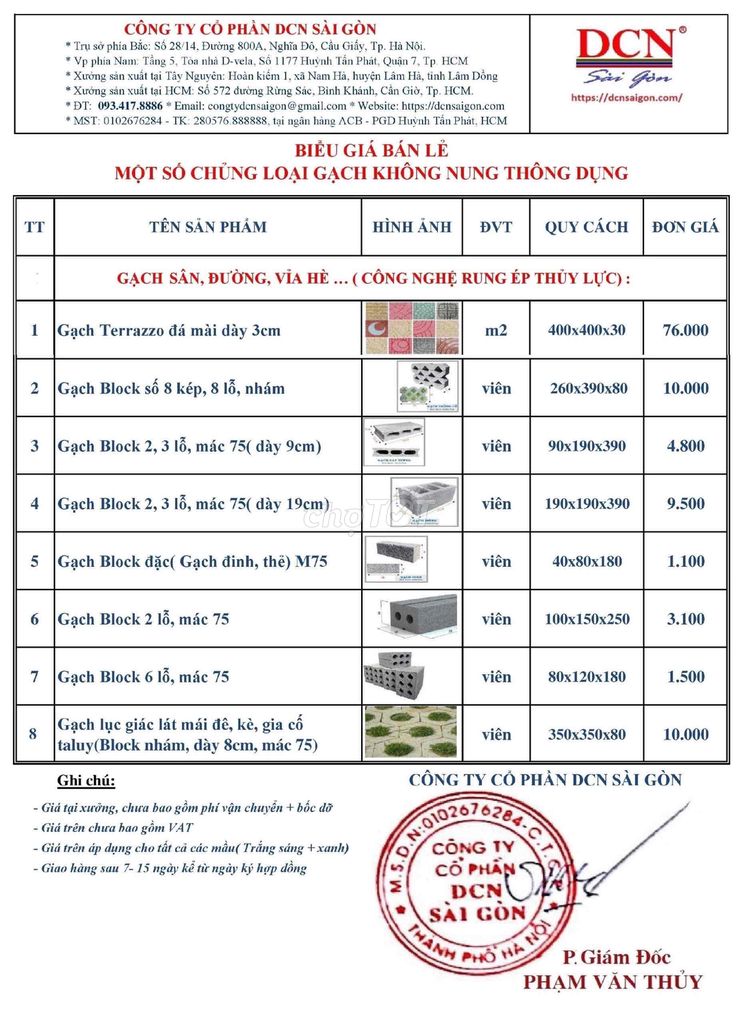 Gạch rẻ nhất Lâm Đồng