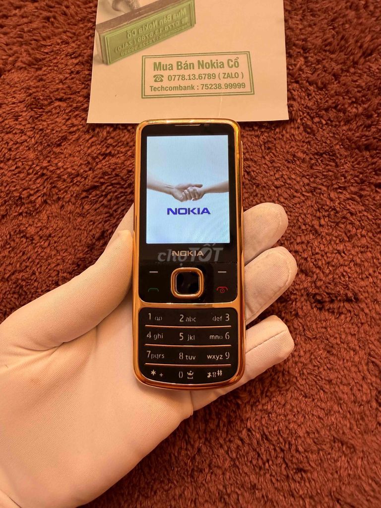 Nokia 6700 Vàng Hồng Made in Hungary Châu Âu. Mua bán Điện thoại tại Quận 10 Tp Hồ Chí Minh được đăng bởi Mua Bán Nokia Cổ hình 1