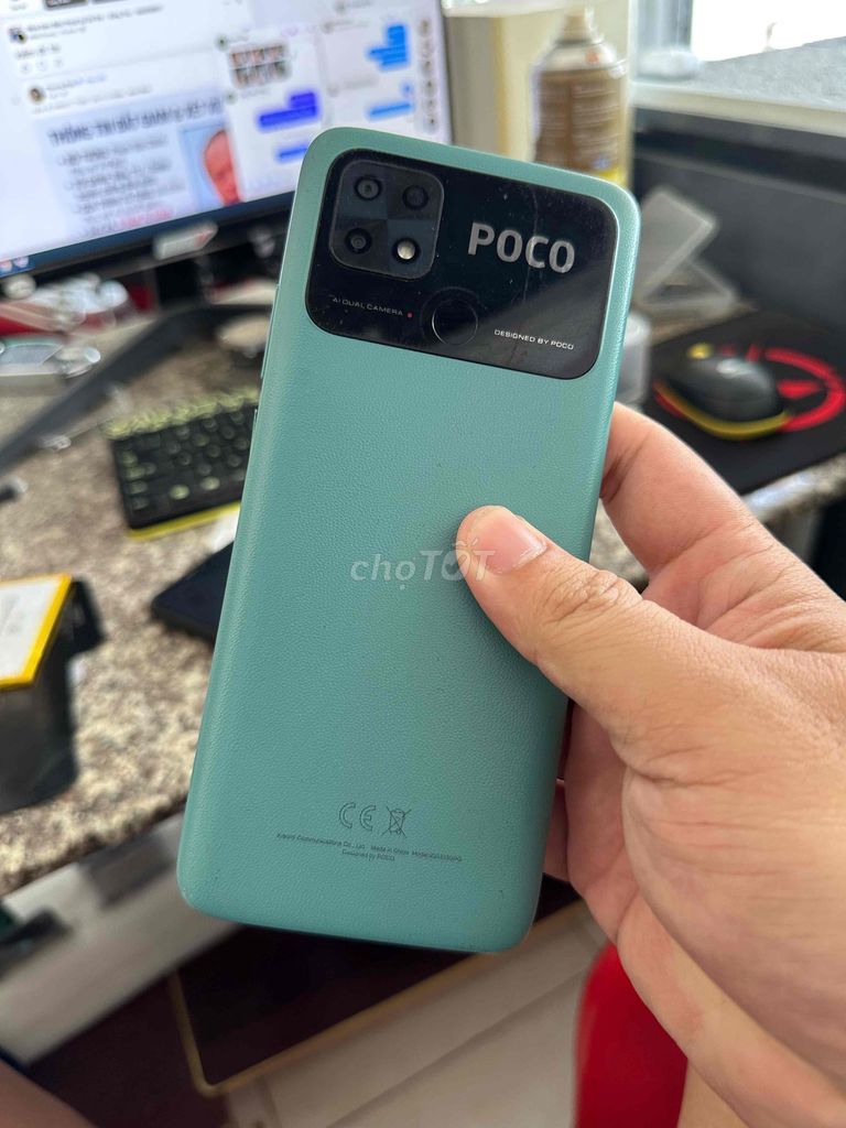 Xiaomi Poco C40 chữa cháy ngon. Mua bán Điện thoại tại Thị xã Phú Mỹ Bà Rịa - Vũng Tàu được đăng bởi phongphone hình 1