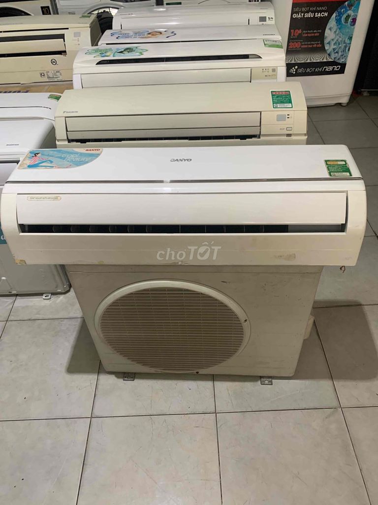 Máy lạnh Sanyo 1 HP tặng công lắp đặt bh 12 tháng. Mua bán Máy lạnh, điều hoà tại Thành phố Thủ Đức Tp Hồ Chí Minh được đăng bởi Phước Long Thịnh  hình 1