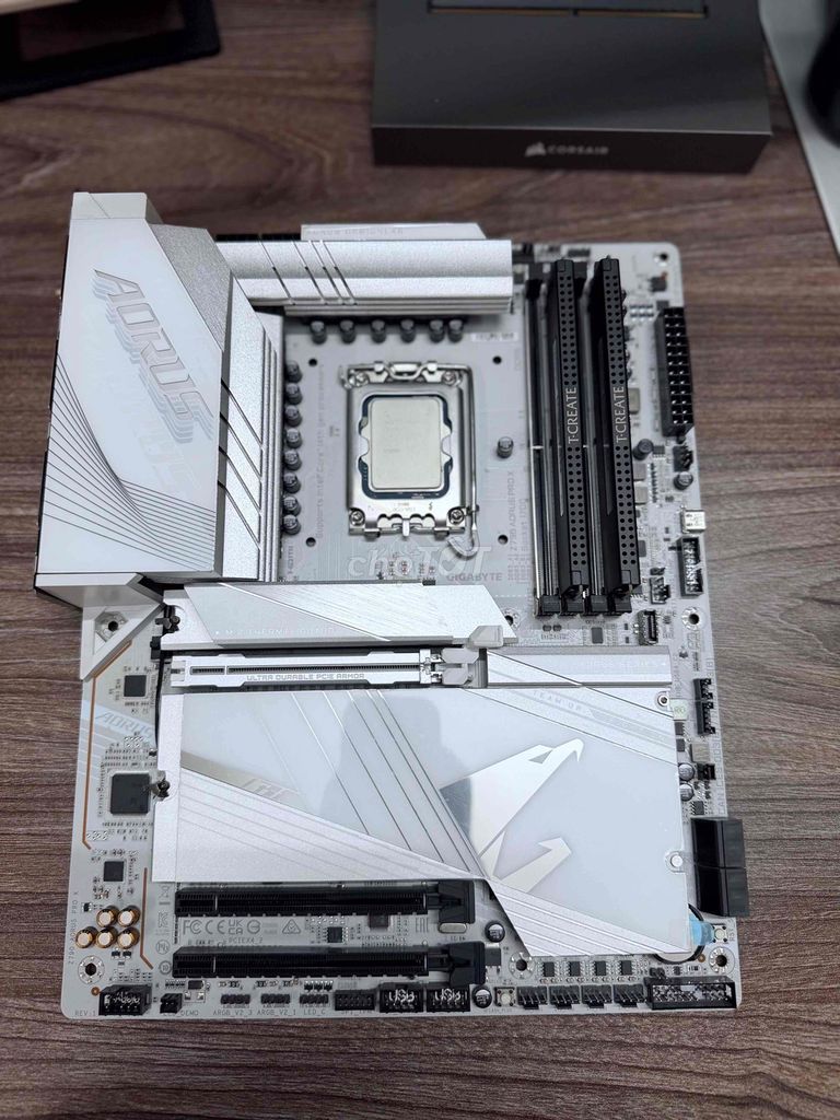 Bo mạch chủ Gigabyte Z790 Aorus Pro X Trắng. Mua bán Linh kiện (RAM, Card...) tại Quận Hoàn Kiếm Hà Nội được đăng bởi PC Gaming Gear hình 1