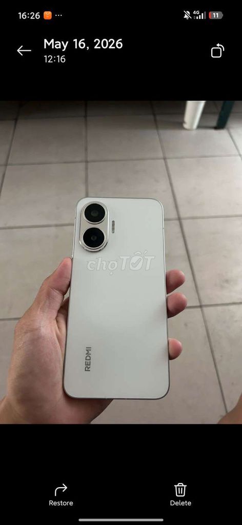 Xiaomi Redmi Turbo 4 Pro 12GB/256GB Trắng. Mua bán Điện thoại tại Huyện Quỳnh Phụ Thái Bình được đăng bởi Viet Hoang hình 1