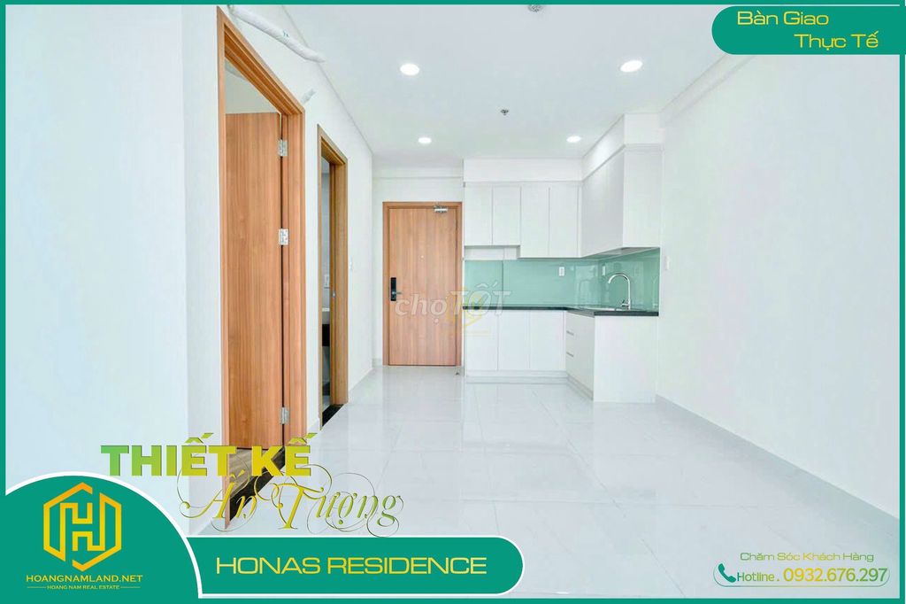 Bán nhanh 2PN 2WC 64m2 chỉ 1tỷ790 dự án Honas Residence