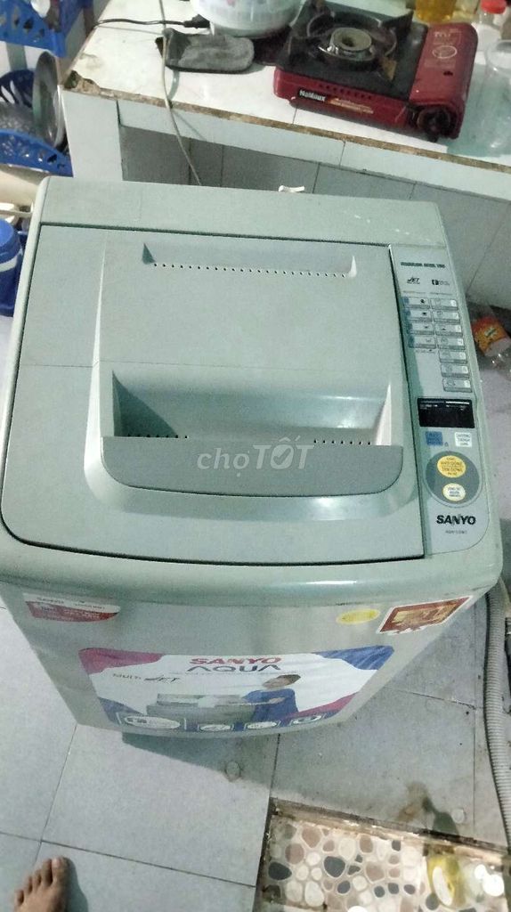 Máy giặt Sanyo Aqua màu Xám. Mua bán Máy giặt tại Thị xã Bến Cát Bình Dương được đăng bởi Văn Lực hình 1