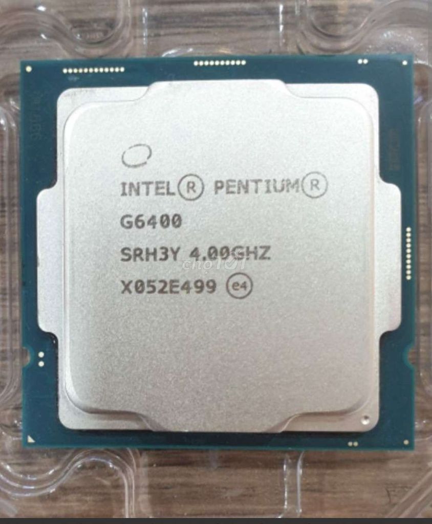 CPU Intel Pentium G6400. Mua bán Linh kiện (RAM, Card...) tại Huyện Tam Nông Đồng Tháp được đăng bởi  Minh Nhưt hình 1