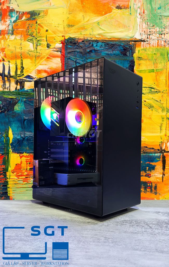 Máy Tính X99 Workstation Đồ Họa, Giả Lập, Airdrop