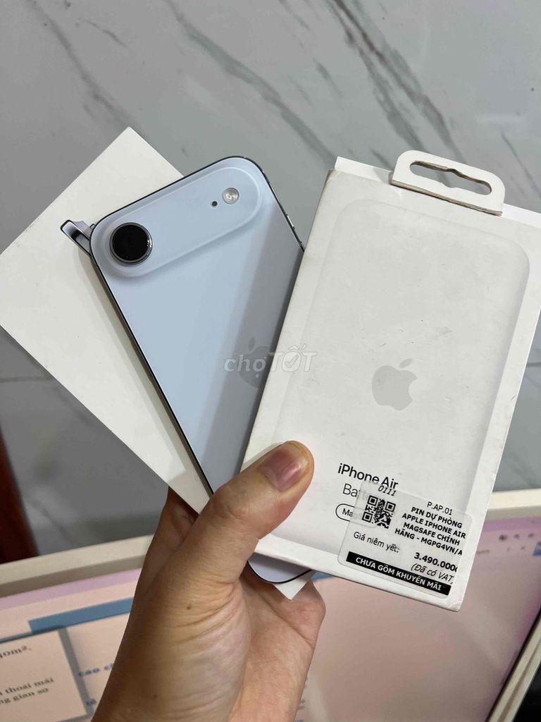 Apple iPhone 17 Air 256GB fullbox liknew. Mua bán Điện thoại tại Quận Lê Chân Hải Phòng được đăng bởi hoang anh hình 1