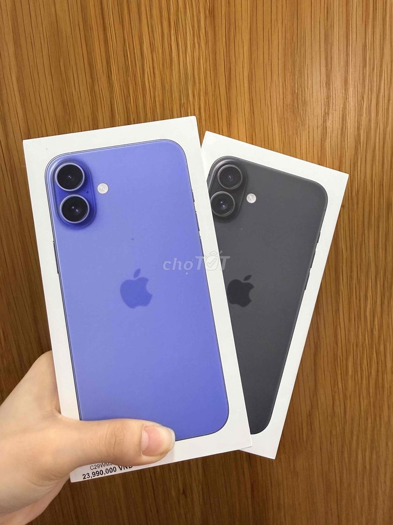 Apple iPhone 16 Plus 128GB Xanh/Đen Việt Nam Mới. Mua bán Điện thoại tại Quận Ninh Kiều Cần Thơ được đăng bởi Minh Phát hình 1