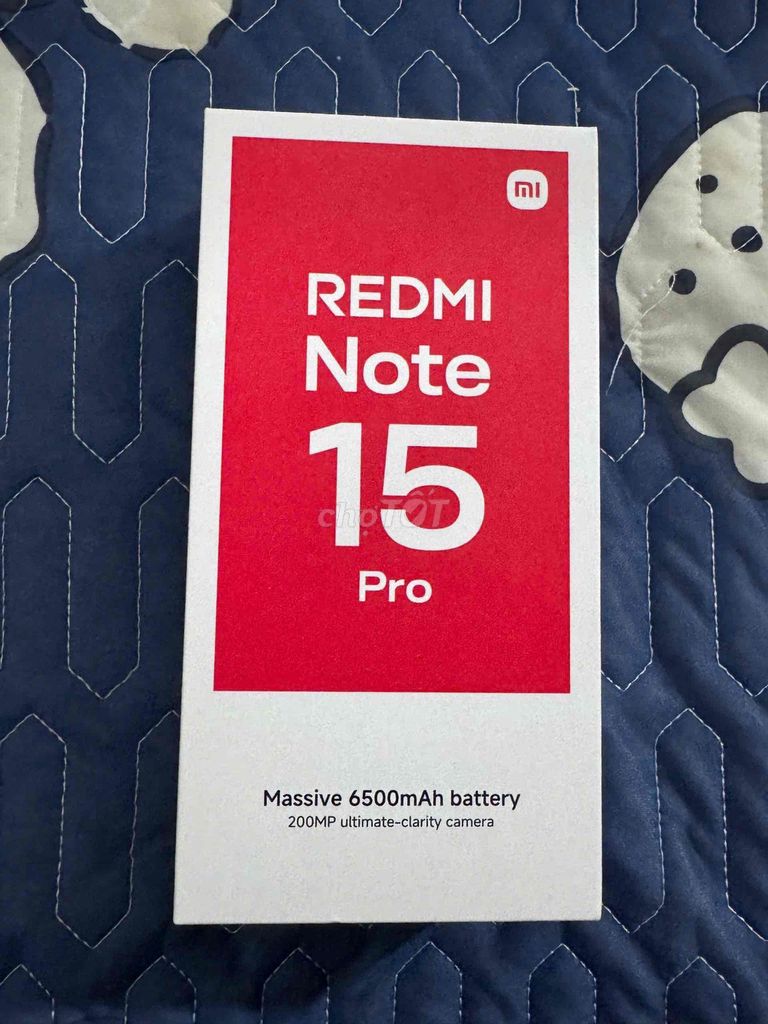 Xiaomi Redmi Note 15 Pro 6500mAh 200MP. Mua bán Điện thoại tại Quận Đống Đa Hà Nội được đăng bởi Đinh Văn Khuê hình 1