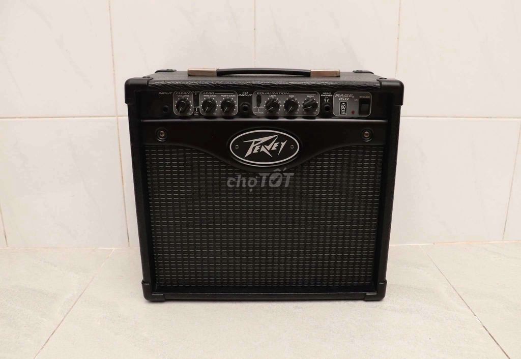 Ampli Peavey Rage 158 Đen 15W  98%. Mua bán Nhạc cụ tại Quận 6 Tp Hồ Chí Minh được đăng bởi Anh 8399 hình 1