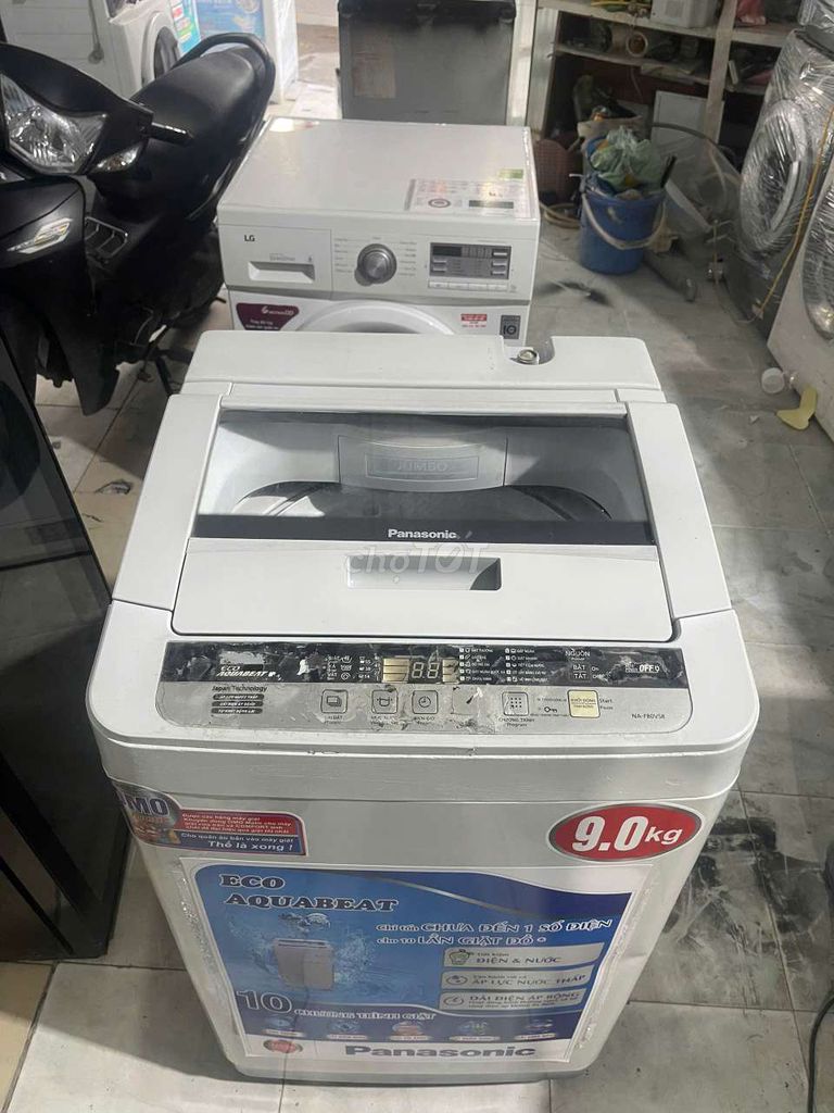 Máy giặt Panasonic 9 kg chạy êm giặt khỏe. Mua bán Máy giặt tại Quận Thanh Xuân Hà Nội được đăng bởi Máy Giặt Tủ Lạnh Hà Nội hình 1