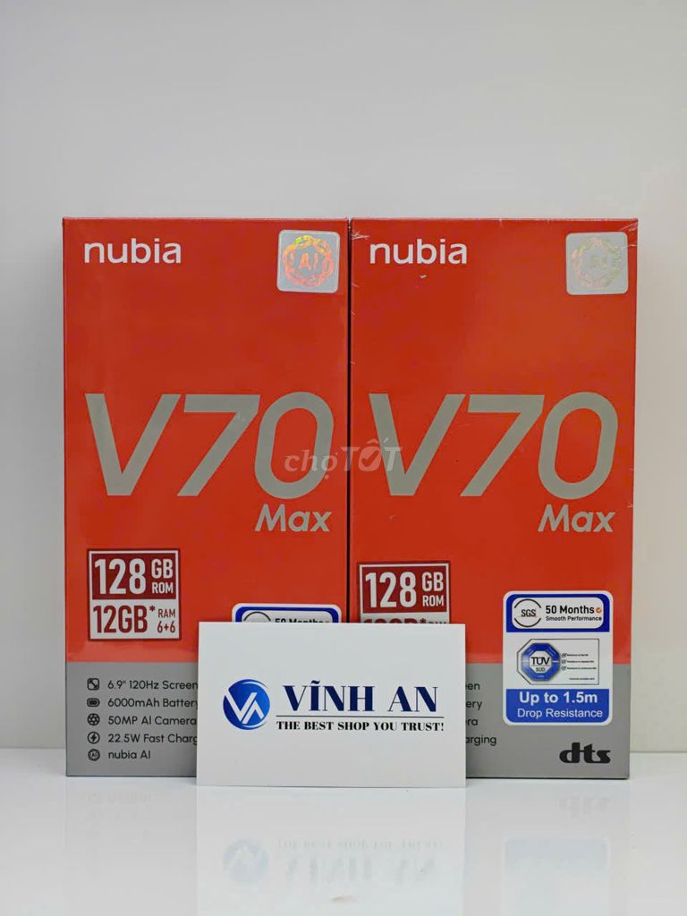 NUBIA V70 MAX - New 100% (Chính Hãng). Mua bán Điện thoại tại Quận 11 Tp Hồ Chí Minh được đăng bởi Vinhanmobile hình 1