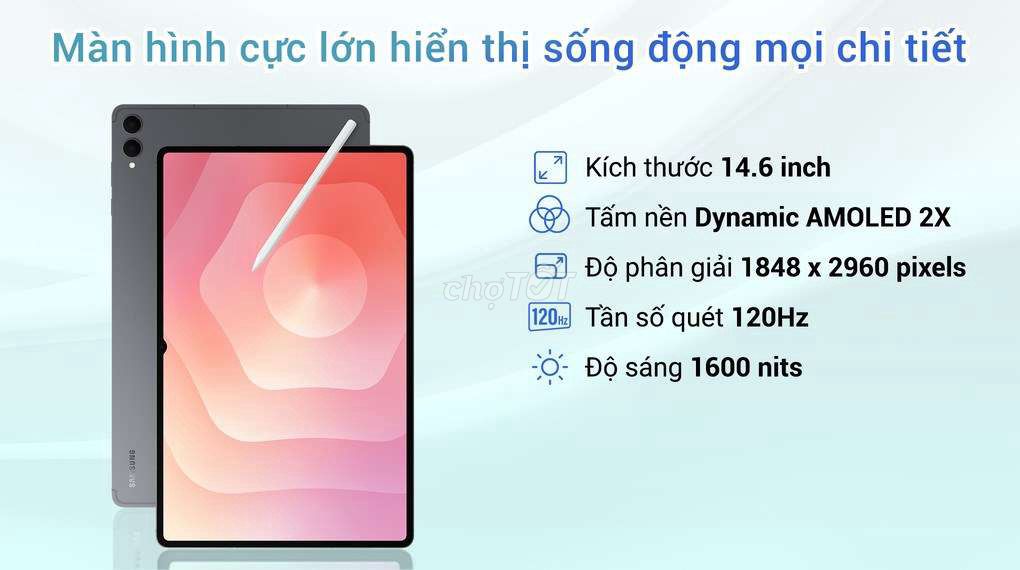 Galaxy Tab S11 Ultra 5G SSVN 16GB/1TB. Mua bán Máy tính bảng tại Quận Tân Bình Tp Hồ Chí Minh được đăng bởi Nguyễn Ngọc Thái hình 1