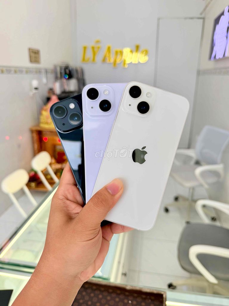 Apple iPhone 14 128GB Đen, Tím, Trắng. Mua bán Điện thoại tại Thành phố Long Xuyên An Giang được đăng bởi Lý Apple hình 1