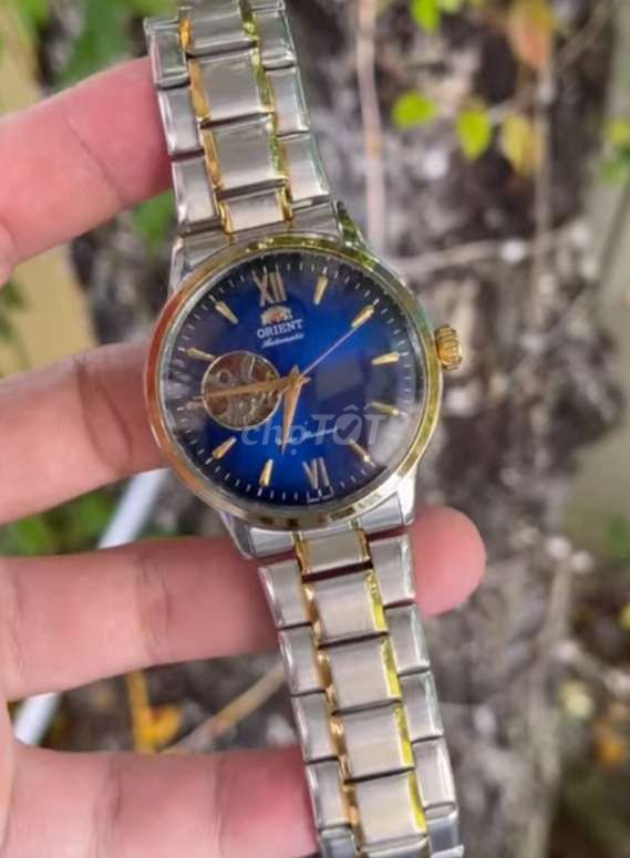Đồng hồ Orient Cơ Xanh dương Bạc Vàng. Mua bán Đồng hồ tại Quận 12 Tp Hồ Chí Minh được đăng bởi Minh Quân Phạm hình 1