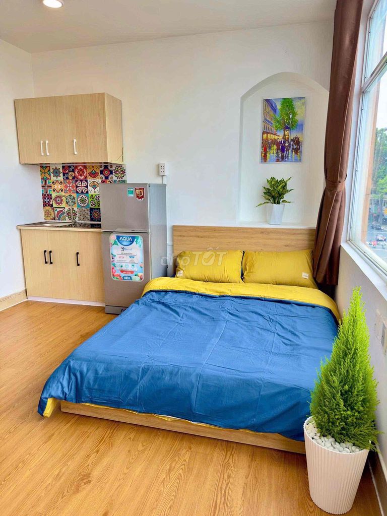 Studio cho thuê mặt tiền Trần Hưng Đạo q5, thang máy, giữ phòng đầu t9 - ảnh 5