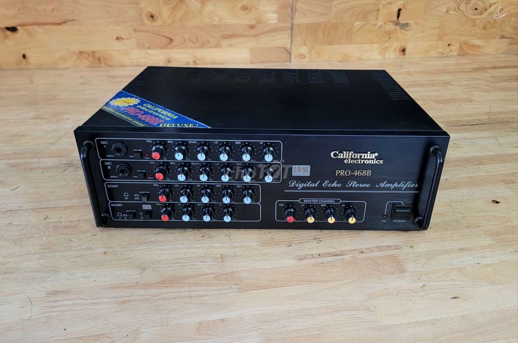 Ampli California PRO-468B Đen USA. Mua bán Tivi, Âm thanh tại Quận 12 Tp Hồ Chí Minh được đăng bởi Audio Nguyễn Thi hình 1
