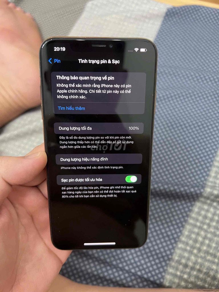 iPhone Xs Max 64GB Vàng Like New. Mua bán Điện thoại tại Huyện Trảng Bom Đồng Nai được đăng bởi Anh Khải hình 1