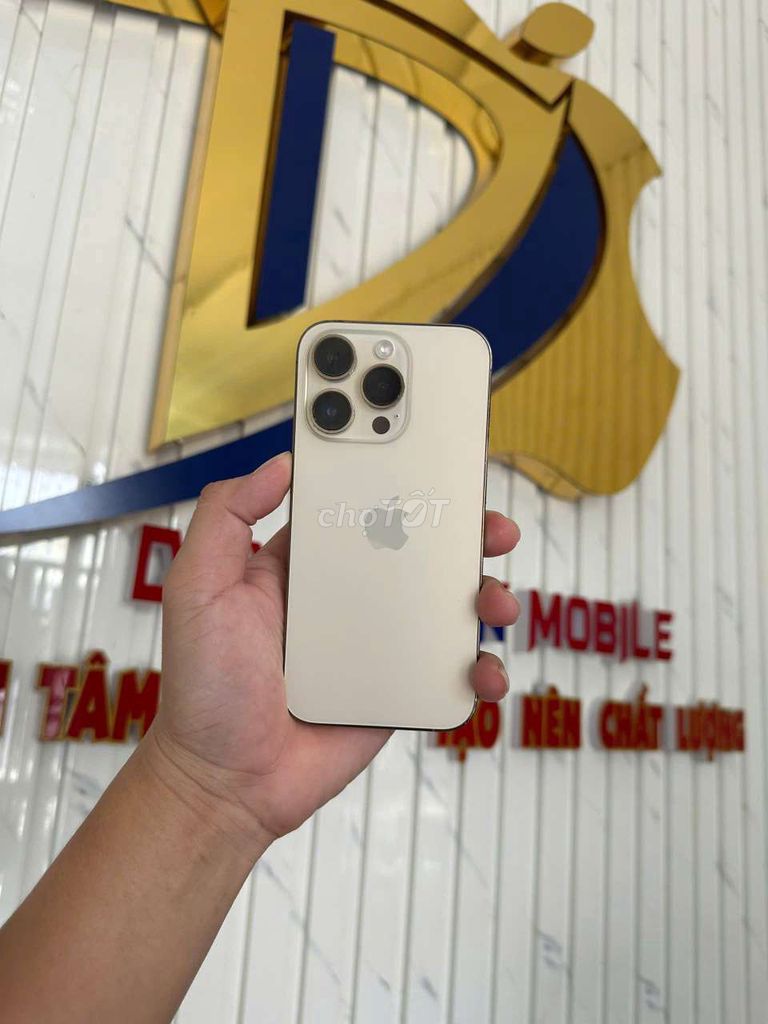 14 pro vàng 256gb quốc tế 100%,có sim vật lí,cógóp. Mua bán Điện thoại tại Thành phố Cà Mau Cà Mau được đăng bởi Duy Dustin Mobile hình 1