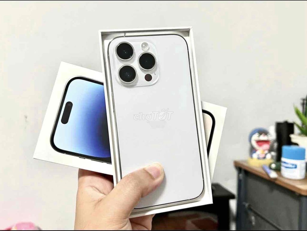 iPhone 14 Pro Max 128G Trắng FULLBOX BH APPLE 2024. Mua bán Điện thoại tại Quận Hà Đông Hà Nội được đăng bởi iStock Hà Nội Zin Đẹp Chất hình 1