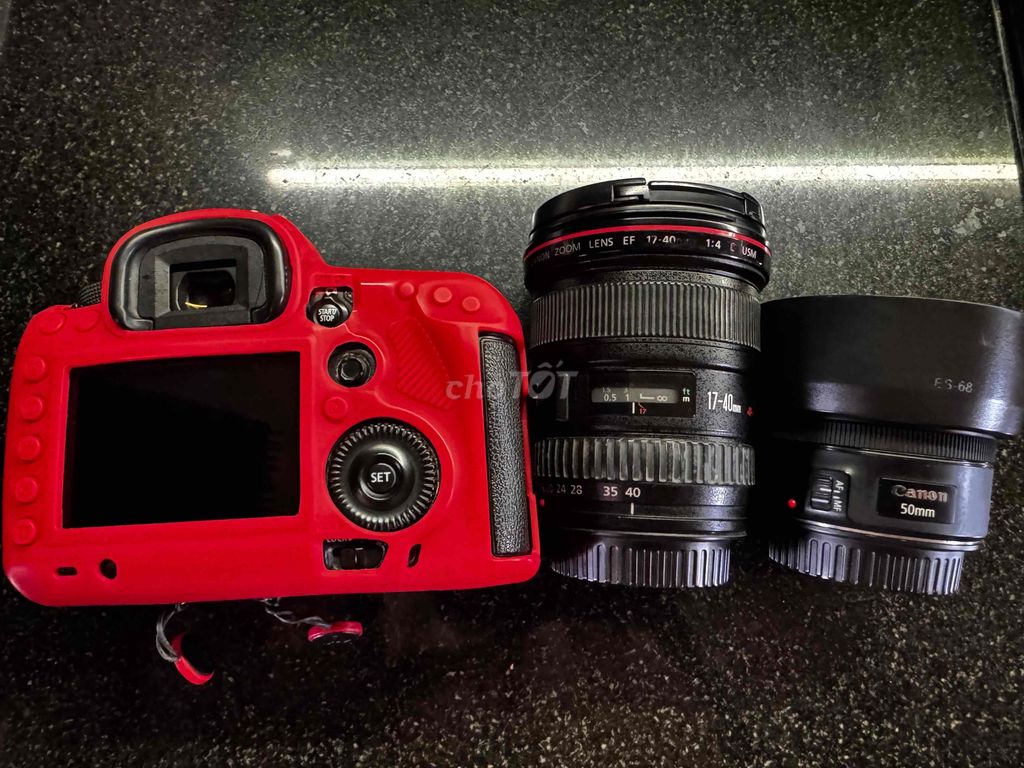 Combo máy ảnh 5d3 kèm lens 17-40 và len 50. Mua bán Máy ảnh, Máy quay tại Thành phố Trà Vinh Trà Vinh được đăng bởi Nguyễn Trung Hiếu hình 1