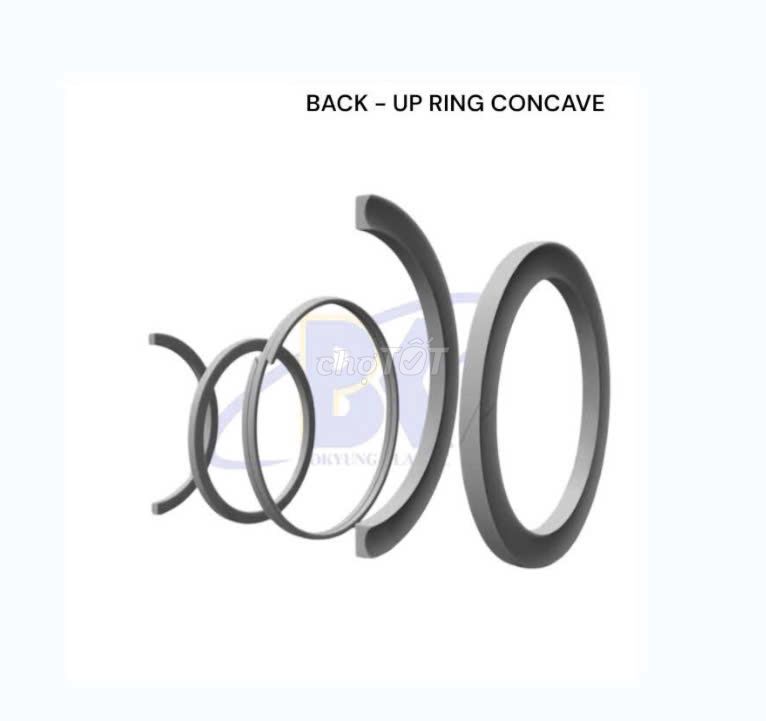 RON LÀM KÍN PTFE BRONZE BACK-UP RING CONCAVE KOREA