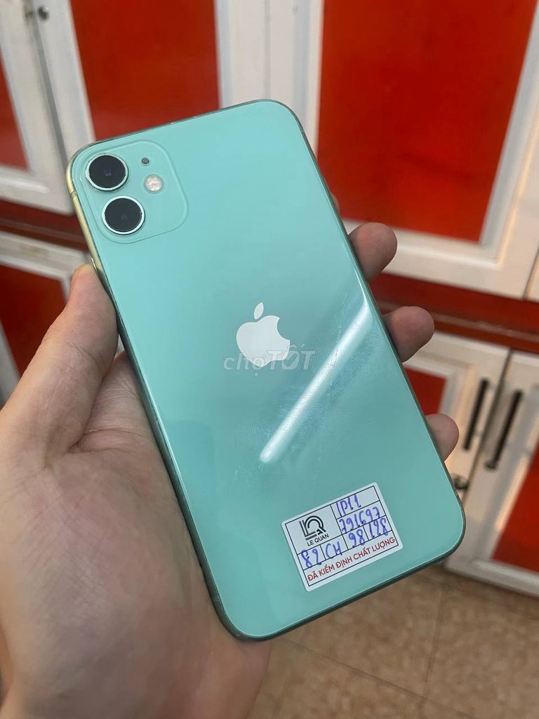 iPhone 11 💚 Green nhẹ nhàng, cầm cực thích. Mua bán Điện thoại tại Quận 10 Tp Hồ Chí Minh được đăng bởi Lê Quân Mobile hình 1