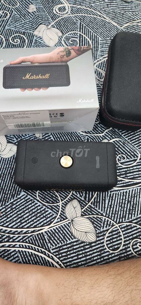 Loa Bluetooth Marshall Emberton Đen. Mua bán Tivi, Âm thanh tại Thành phố Mỹ Tho Tiền Giang được đăng bởi Minh Thông hình 1